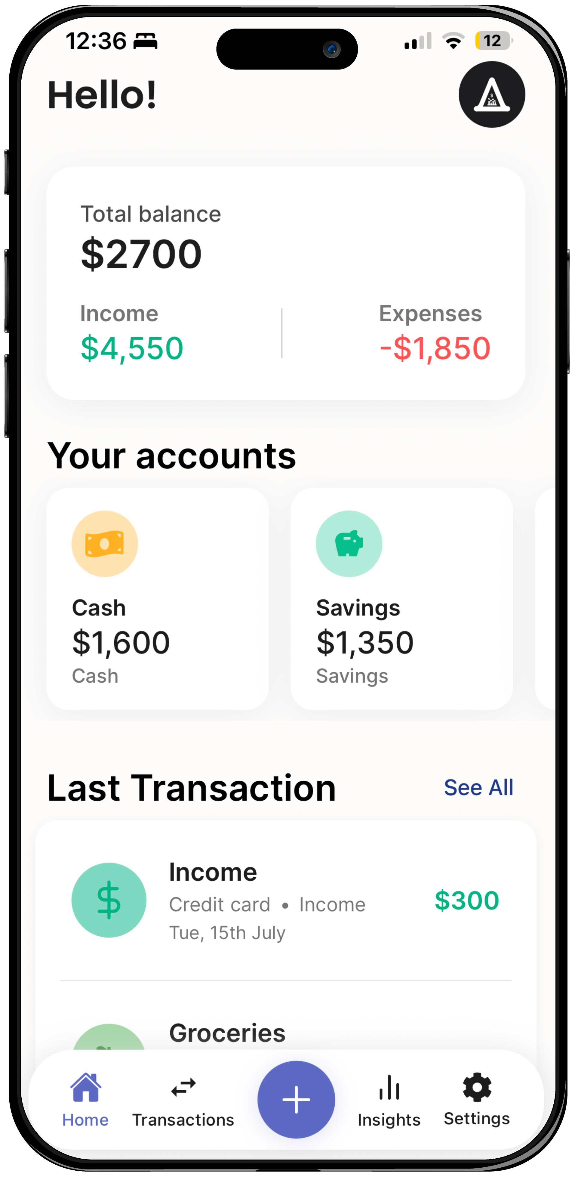 PIA App iPhone Mockup